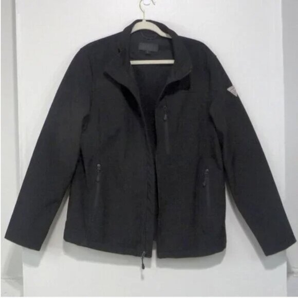 GUESS JACKET SIZE MEDIUM BLACK Y2K - Picture 1 of 8